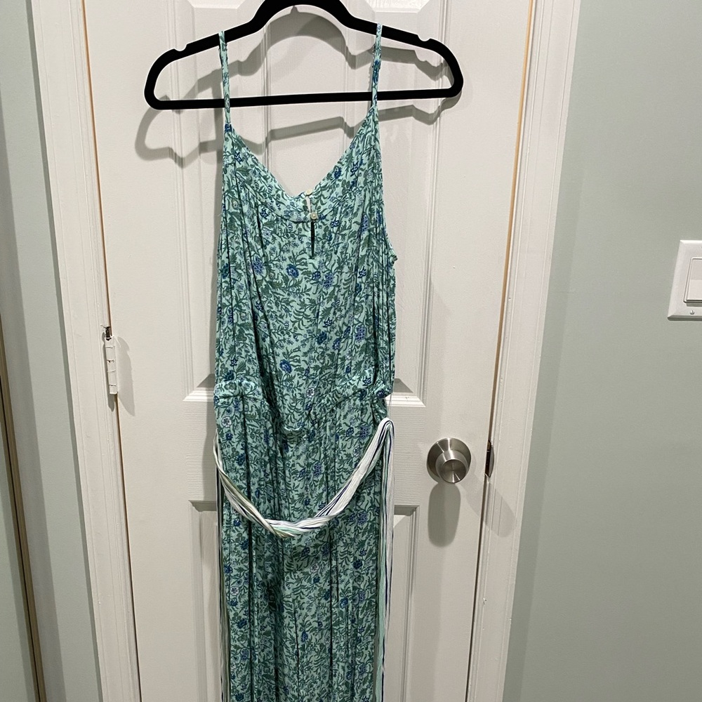 Loft Jumpsuit Flowered Print